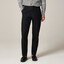 Selected, , Ludlow Slim-fit suit pant in Irish cotton-linen blend, Black