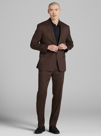 , Brown Dress Suit, brown