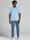 , Classic Fit Luxe Cotton Polo - Blue, Stellar blue, Image 4 of 4