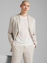 , Taupe Dress Suit, Off-white, Image 2 of 3