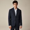 , Ludlow Slim-fit unstructured suit jacket in Irish cotton-linen blend, blue, Image 1 of 3