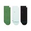 Selected, , Icon Quarter Socks 3 Pack, green